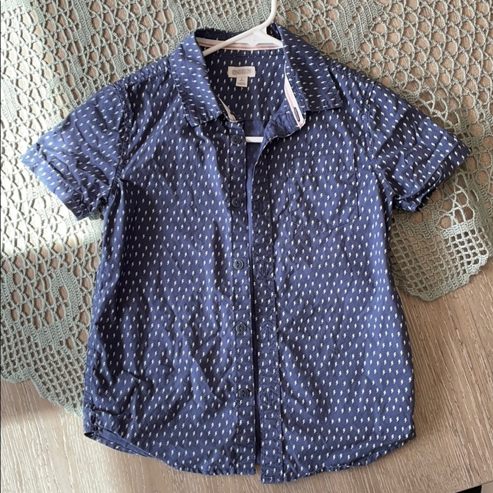 Little boys button down shirt